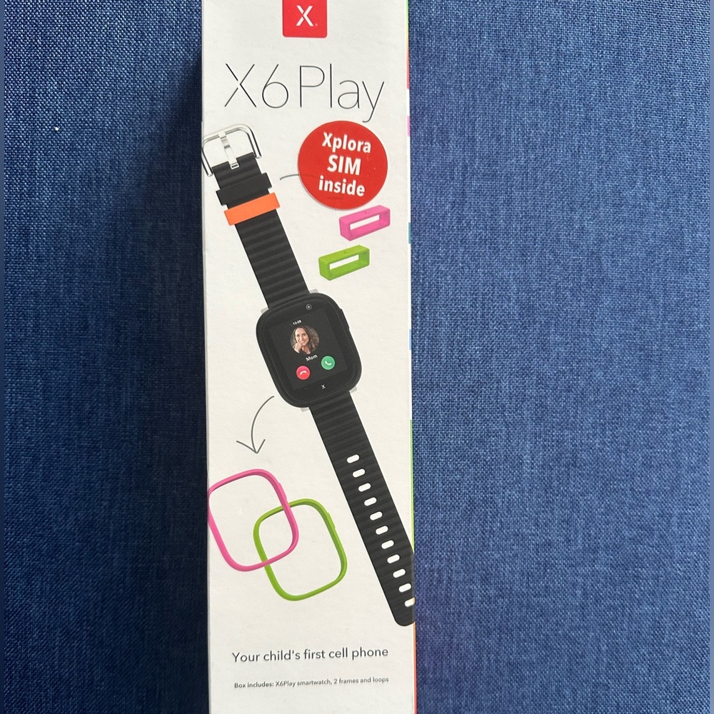 ⌚️Xplora goplay X-6 Play call/text/Camera Smartwatch w/ SIM! for Apple/Google🧒